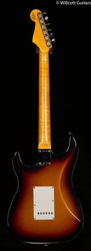 Fender Custom Shop Willcutt True '62 Stratocaster Journeyman Relic 3-Tone Sunburst 60s Oval C