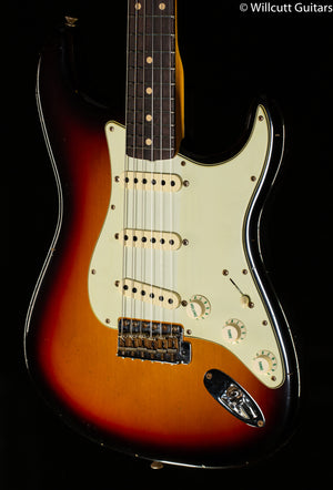 Fender Custom Shop Willcutt True '62 Stratocaster Journeyman Relic 3-Tone Sunburst 60s Oval C