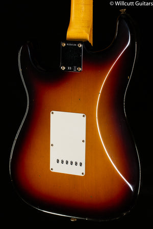 Fender Custom Shop Willcutt True '62 Stratocaster Journeyman Relic 3-Tone Sunburst 60s Oval C