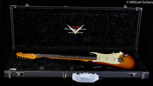 Fender Custom Shop Willcutt True '62 Stratocaster Journeyman Relic 3-Tone Sunburst 60s Oval C