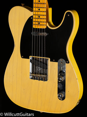 Fender Custom Shop 4/54 Blackguard Tele Blonde Willcutt Limited 57 Soft "V"