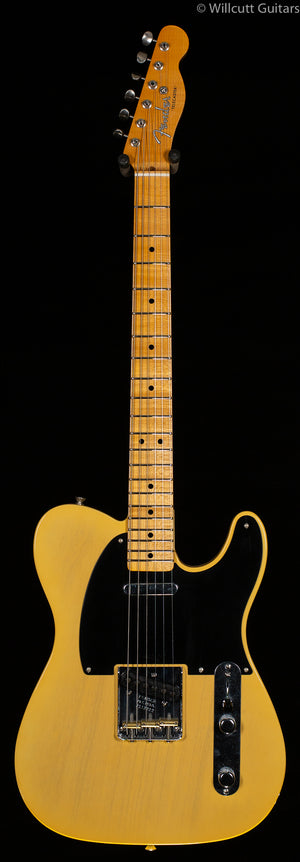 Fender Custom Shop Limited Edition '51 Telecaster DLX Closet Classic Maple Fingerboard Nocaster Blonde