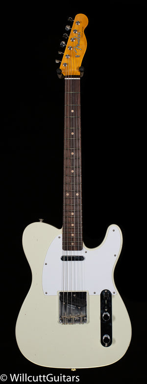 Fender Custom Shop Jimmy Page Signature Telecaster Journeyman Relic Rosewood Fingerboard White Blonde (916)