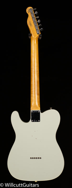 Fender Custom Shop Jimmy Page Signature Telecaster Journeyman Relic Rosewood Fingerboard White Blonde (916)