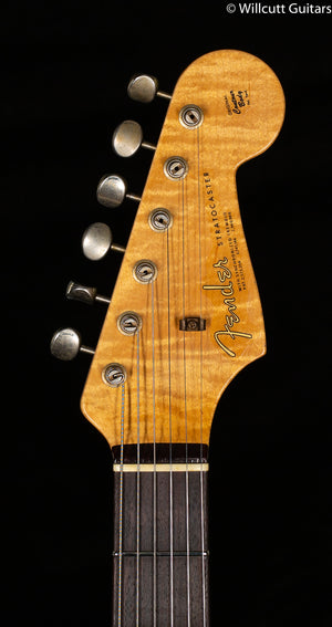 Fender Custom Shop Willcutt True '62 Stratocaster Journeyman Relic Black 60s Oval C
