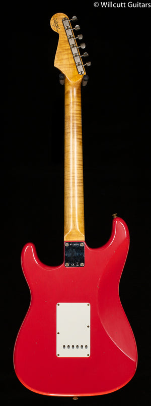 Fender Custom Shop Willcutt True '62 Stratocaster Journeyman Relic Fiesta Red 60s Oval C