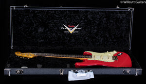 Fender Custom Shop Willcutt True '62 Stratocaster Journeyman Relic Fiesta Red 60s Oval C