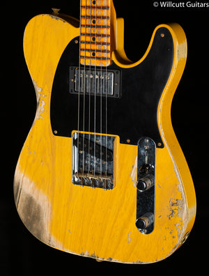 Fender Custom Shop Limited Edition '51 HS Telecaster Heavy Relic Maple Fingerboard Aged Butterscotch Blonde