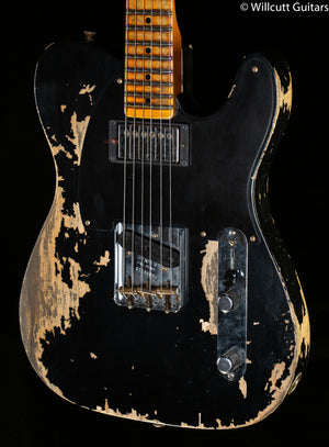 Fender Custom Shop Limited Edition '51 HS Telecaster Super Heavy Relic Aged Black (600)