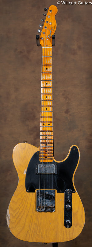 Fender Custom Shop Limited Edition '51 HS Telecaster Heavy Relic Aged Butterscotch Blonde