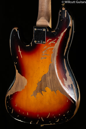 Fender Custom Shop Jaco Pastorius Tribute Fretless Jazz Bass Rosewood Fingerboard 3-Color Sunburst (795)