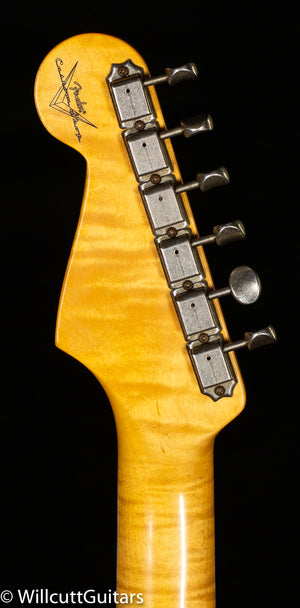 Fender Custom Shop Willcutt True '62 Stratocaster Journeyman Relic Fiesta Red Large C (878)