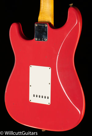 Fender Custom Shop Willcutt True '62 Stratocaster Journeyman Relic Fiesta Red Large C (882)