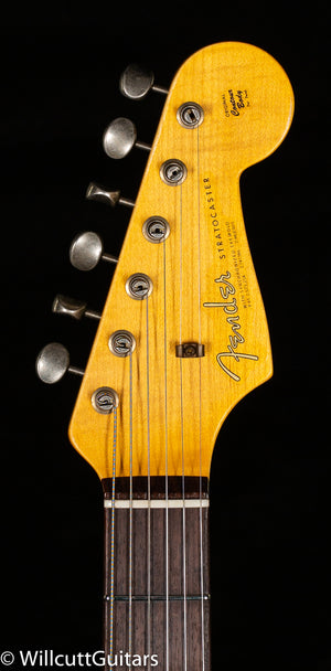 Fender Custom Shop Willcutt True '62 Stratocaster Journeyman Relic Fiesta Red Large C (882)