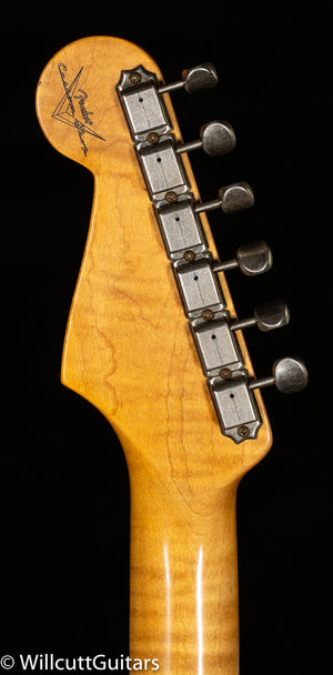 Fender Custom Shop Willcutt True '62 Stratocaster Journeyman Relic Olympic White Large C (055)