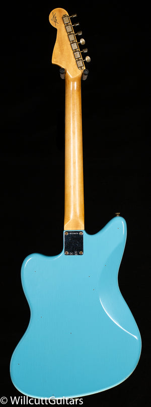 Fender Custom Shop 1962 Jazzmaster Journeyman Relic Painted Head Cap Daphne Blue (079)