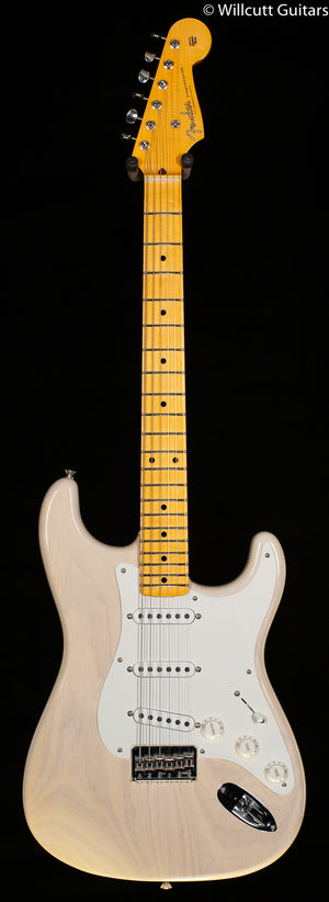 Fender Custom Shop Vintage Custom '55 Hardtail Strat Time Capsule Package, Maple Neck, Aged White Blonde (112)