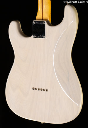 Fender Custom Shop Vintage Custom '55 Hardtail Strat Time Capsule Package, Maple Neck, Aged White Blonde (112)