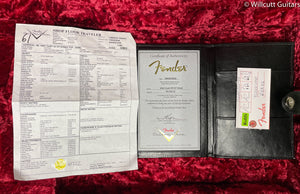 Fender Custom Shop Vintage Custom '55 Hardtail Strat Time Capsule Package, Maple Neck, Aged White Blonde (112)