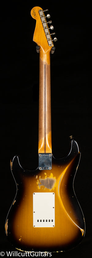 Fender Custom Shop 1957 Stratocaster Heavy Relic 2-Tone Sunburst (635)