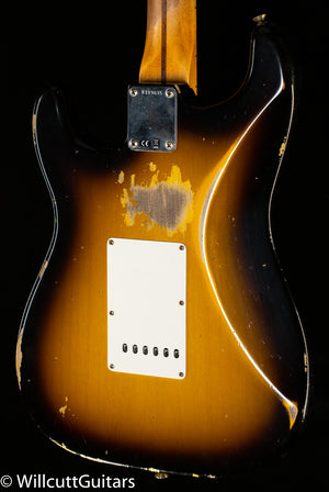 Fender Custom Shop 1957 Stratocaster Heavy Relic 2-Tone Sunburst (635)