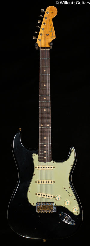 Fender Custom Shop Willcutt True '62 Stratocaster Journeyman Relic Black 60s C (794)