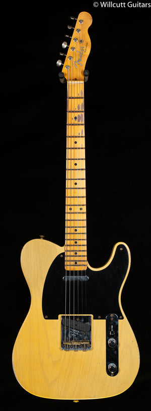 Fender Custom Shop 4/54 Blackguard Tele Blonde Willcutt Limited Nocaster "U" (070)