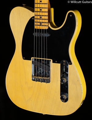 Fender Custom Shop 4/54 Blackguard Tele Blonde Willcutt Limited Nocaster "U" (070)