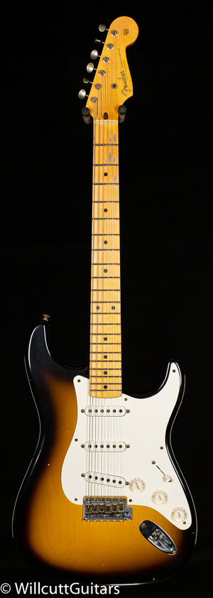 Fender 1955 STRAT Journeyman Relic 2-Color Sunburst (072)
