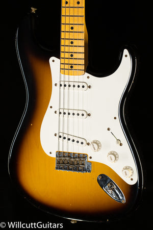 Fender 1955 STRAT Journeyman Relic 2-Color Sunburst (072)