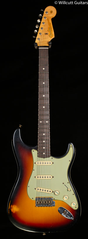 Fender Custom Shop Masterbuilt Greg Fessler True '62 Strat Journeyman Relic 3-Tone Sunburst 59 C (334)