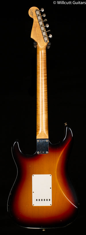 Fender Custom Shop Willcutt True '62 Stratocaster Journeyman Relic 3-Tone Sunburst 60s Oval C