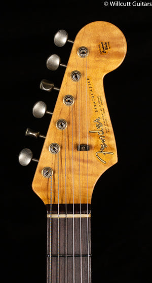 Fender Custom Shop Willcutt True '62 Stratocaster Journeyman Relic 3-Tone Sunburst 60s Oval C