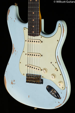 Fender Custom Shop "The 63" 1963 Stratocaster Relic Sonic Blue Large C