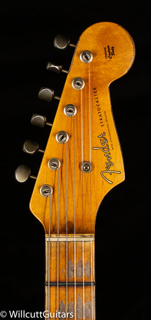 Fender Custom Shop 1955 Stratocaster Heavy Relic 2-Tone Sunburst (674)