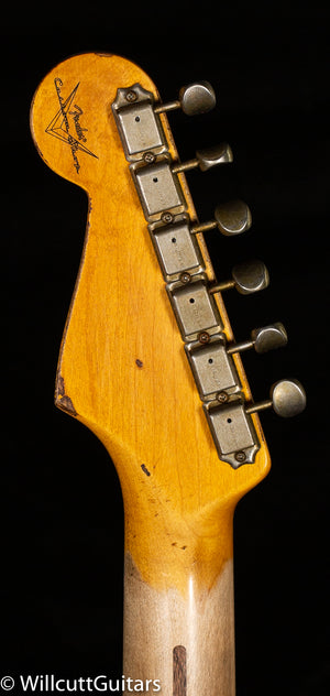 Fender Custom Shop 1955 Stratocaster Heavy Relic 2-Tone Sunburst (674)