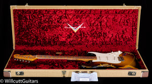 Fender Custom Shop 1955 Stratocaster Heavy Relic 2-Tone Sunburst (674)