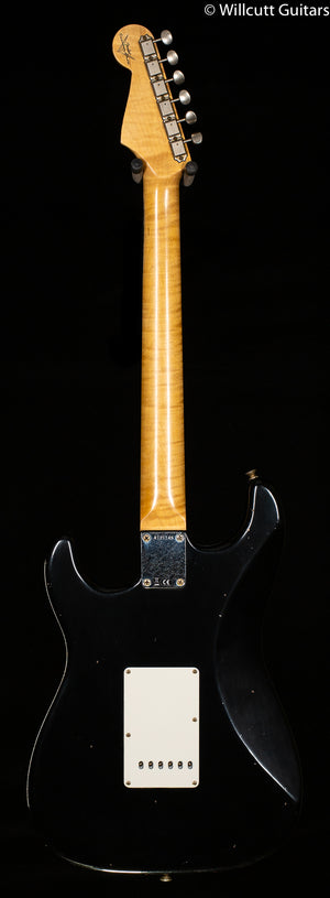 Fender Custom Shop Willcutt True '62 Stratocaster Journeyman Relic Black 60s Oval C