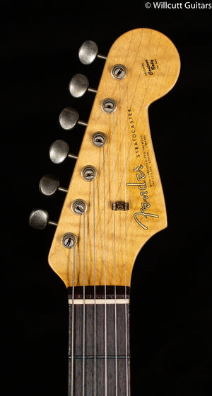 Fender Custom Shop Willcutt True '62 Stratocaster Journeyman Relic Black 60s Oval C