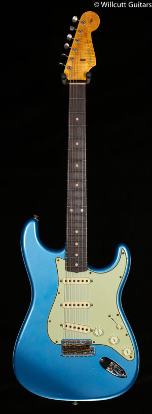 Fender Custom Shop Willcutt True '62 Stratocaster Journeyman Relic Lake Placid Blue 59 C (315)