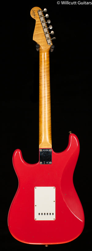 Fender Custom Shop Willcutt True '62 Stratocaster Journeyman Relic Fiesta Red 60s Oval C