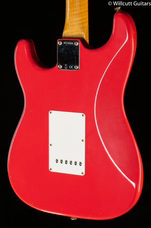 Fender Custom Shop Willcutt True '62 Stratocaster Journeyman Relic Fiesta Red 60s Oval C