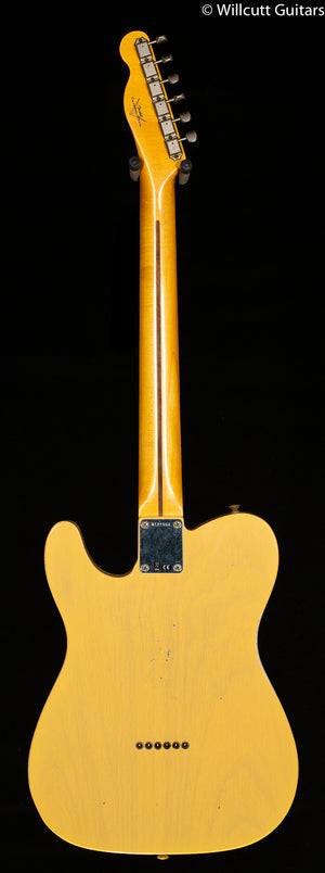 Fender Custom Shop 4/54 Blackguard Tele Blonde Willcutt Limited Original Neck Carve
