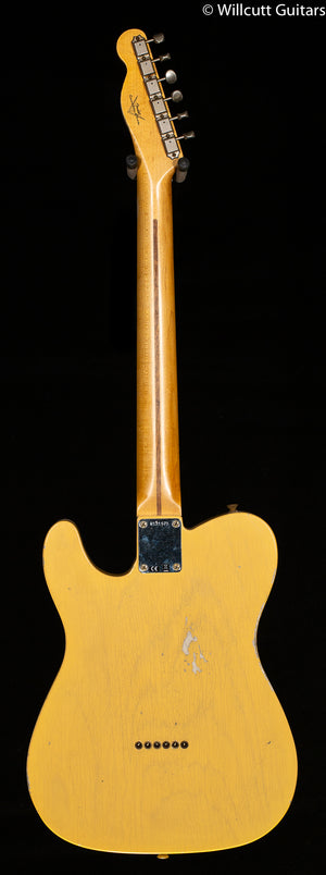 Fender Custom Shop 4/54 Blackguard Tele Blonde Willcutt Limited Original Neck Carve