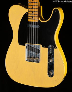 Fender Custom Shop 4/54 Blackguard Tele Blonde Willcutt Limited Original Neck Carve