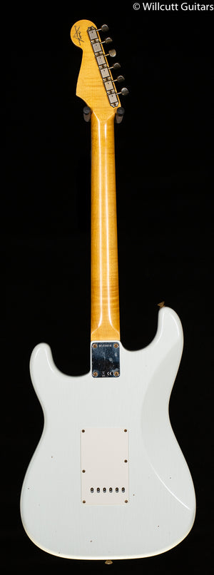 Fender Custom Shop Willcutt True '62 Stratocaster Journeyman Relic Olympic White Large C