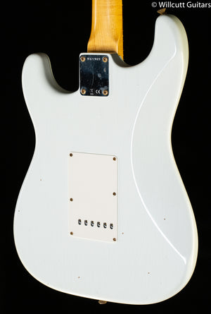 Fender Custom Shop Willcutt True '62 Stratocaster Journeyman Relic Olympic White Large C