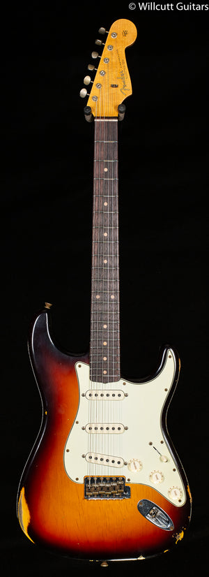 Fender Custom Shop "The 63" 1963 Stratocaster Relic 3-Tone Sunburst 57 V