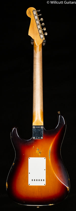 Fender Custom Shop "The 63" 1963 Stratocaster Relic 3-Tone Sunburst 57 V