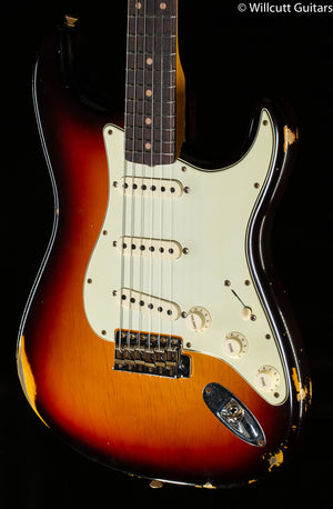 Fender Custom Shop "The 63" 1963 Stratocaster Relic 3-Tone Sunburst 57 V